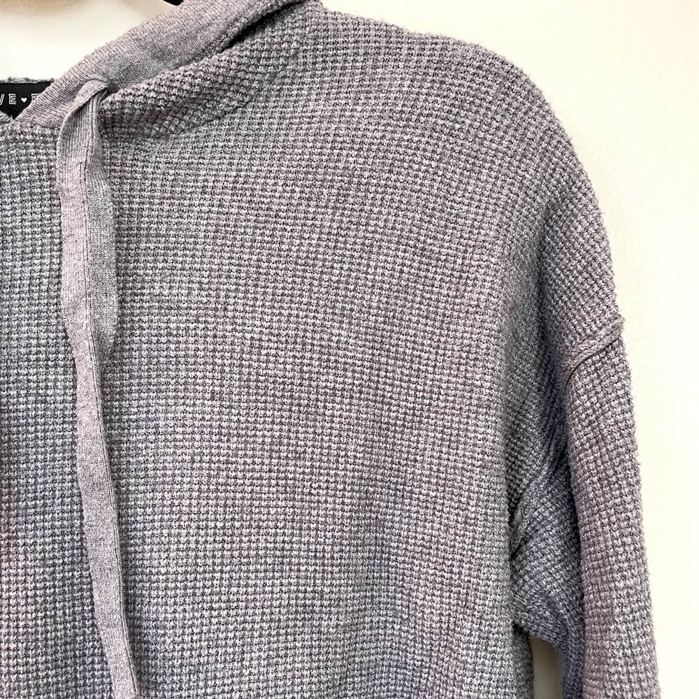 Love Ellie | Grey Hooded Sweater | Size Small - Picture 5 of 11